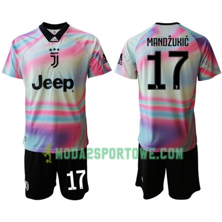 Koszulka Juventus MANDZUKIC 17 Dziecięcy EA Sport 2018/19 Krótki Rękaw